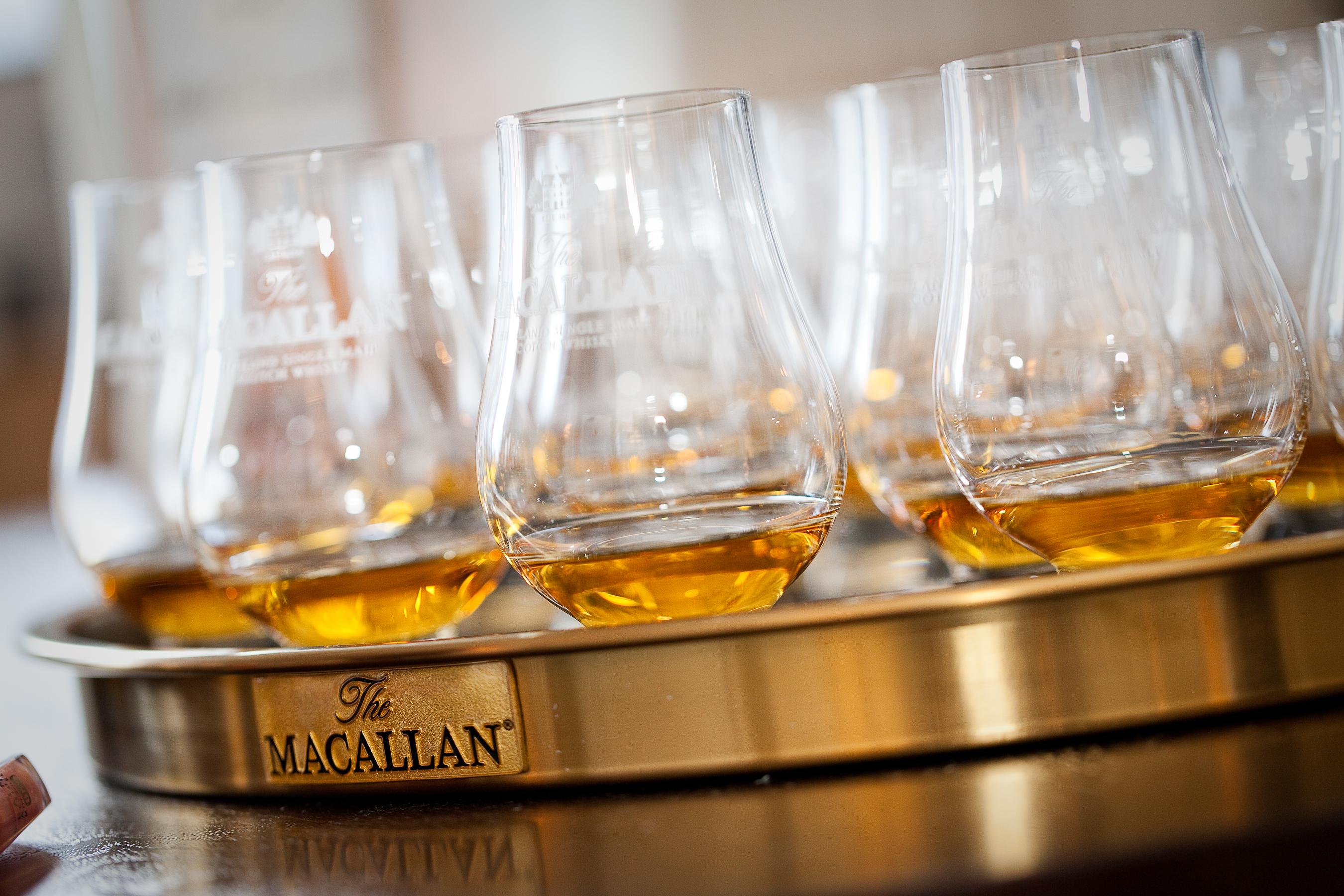 The Macallan Scotch Tasting
