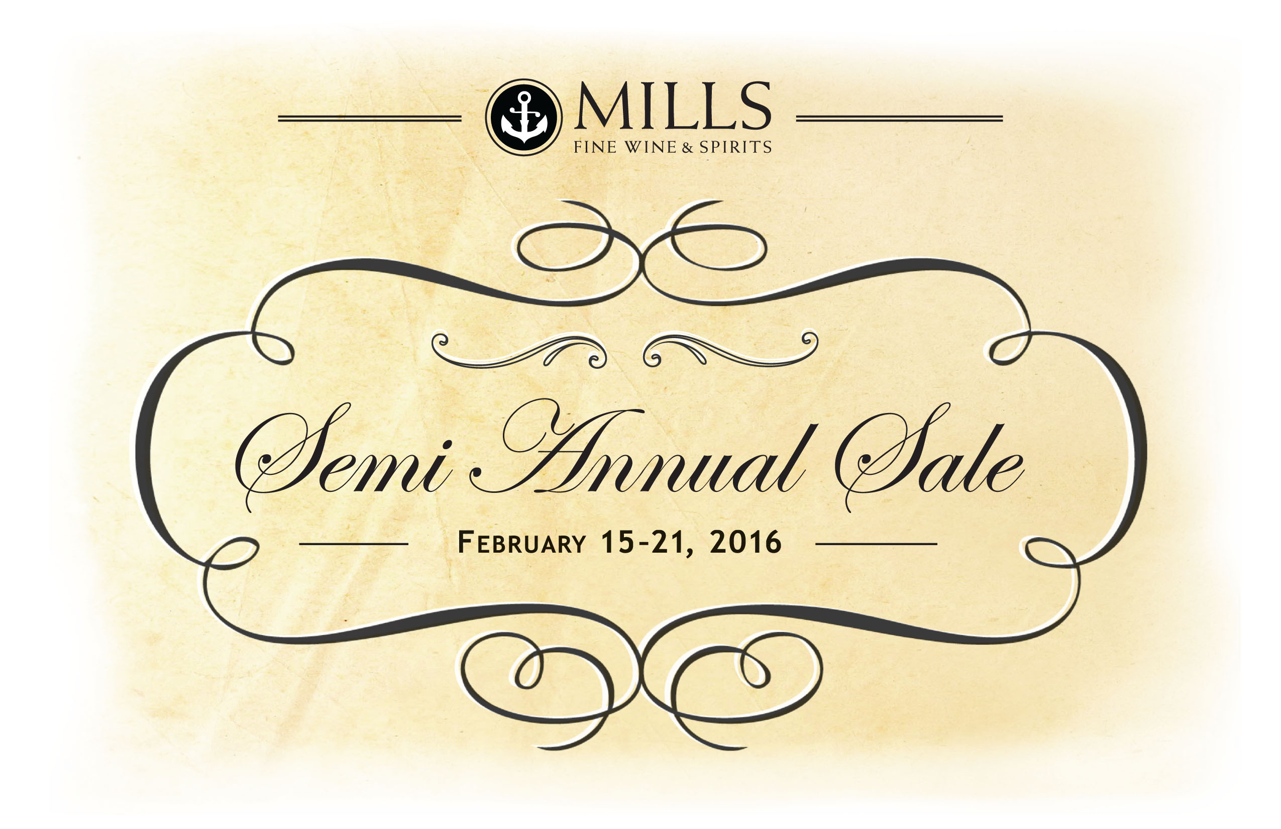 Mills' SemiAnnual Sale @ Mills Fine Wine & Spirits | Annapolis | Maryland | United States